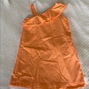 •Crazy 8• Orange Ruffle Dress